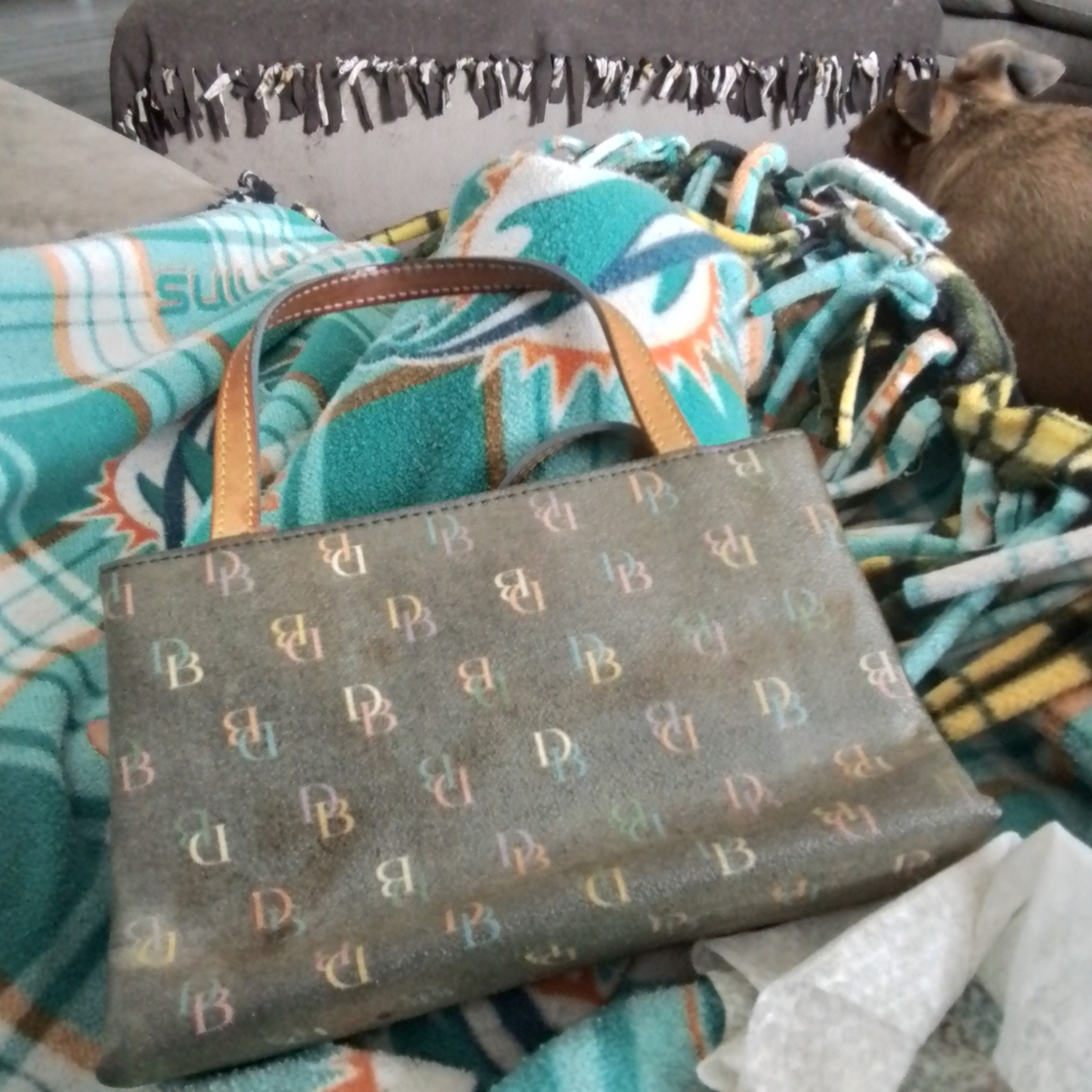 Dooney & Bourke Multicolor Monogram Tote Bag